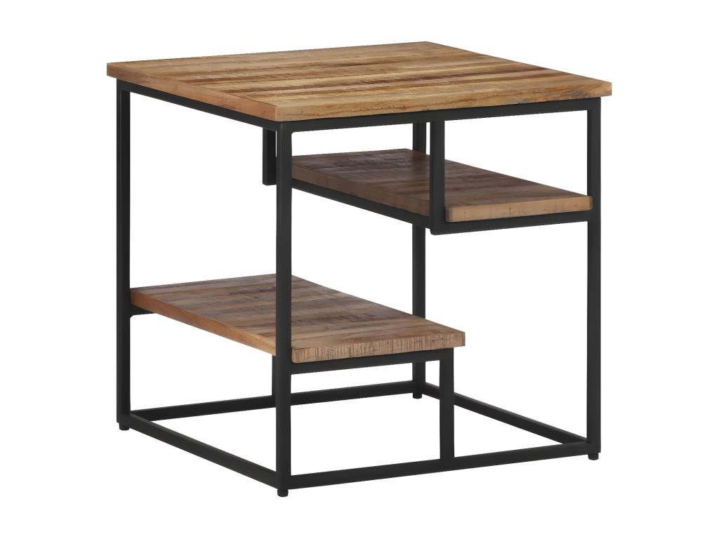 Side table 50x50x50 cm solid reclaimed teak 12924SAGC