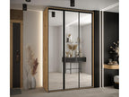 Homelumiere 2 Sliding Door Wardrobe 235.2/150/45 3 Doors Homelumiere/Black