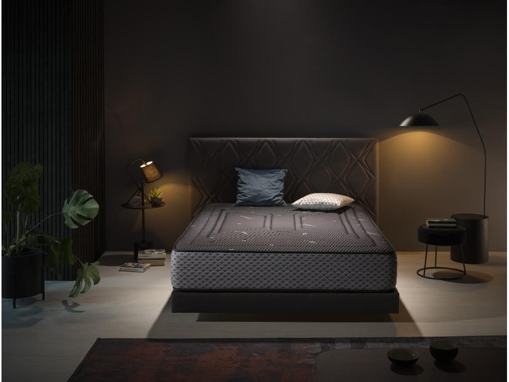 Cashmere pocket spring mattress 160x200 Homelumiere Height 28 cm /-2.