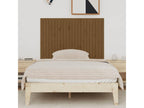 Wall-mounted headboard, honey brown, 140x3x90 cm, solid pine wood