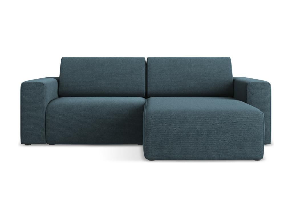 Modular right-hand corner sofa - in Delimoa - jeans - Delimoa 17380REPP