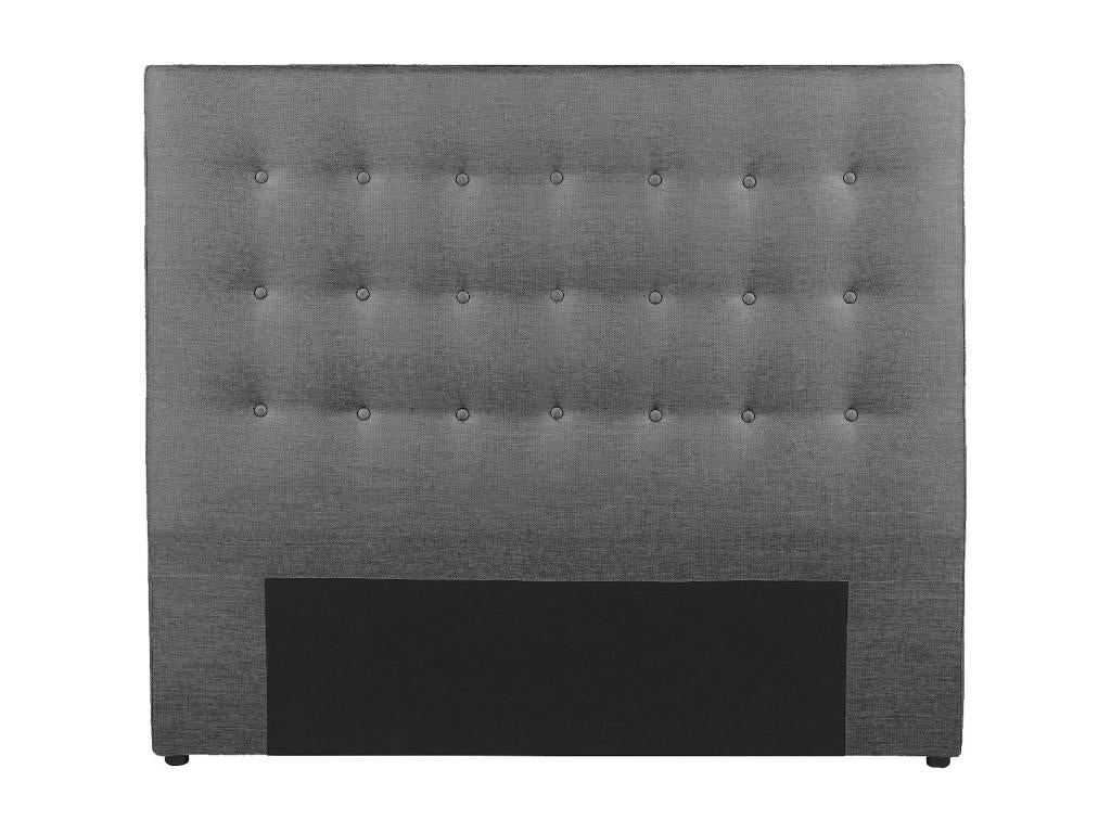 Homelumiere Upholstered Headboard - 160 cm - Fabric - Grey