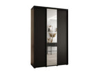 Homelumiere 3-Door Sliding Wardrobe 235.2/160/45 3 Doors Black/Black/Black