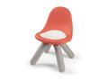 Children's chair - blow-molded plastic legs, Brick Red - Homelumiere