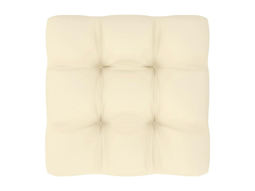 7-piece garden furniture set with cushions, honey brown, pine wood