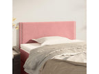 Pink Headboard 100x5x78-88 Velvet