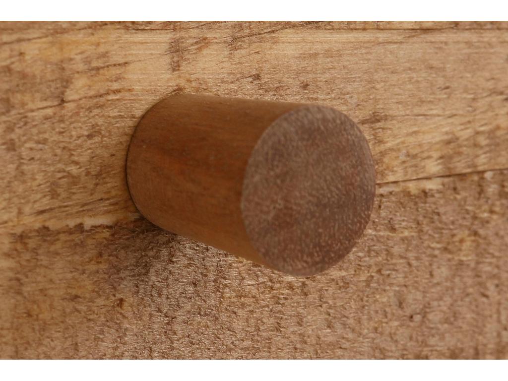 Homelumiere - TV stand with 2 doors in White/Natural MDF