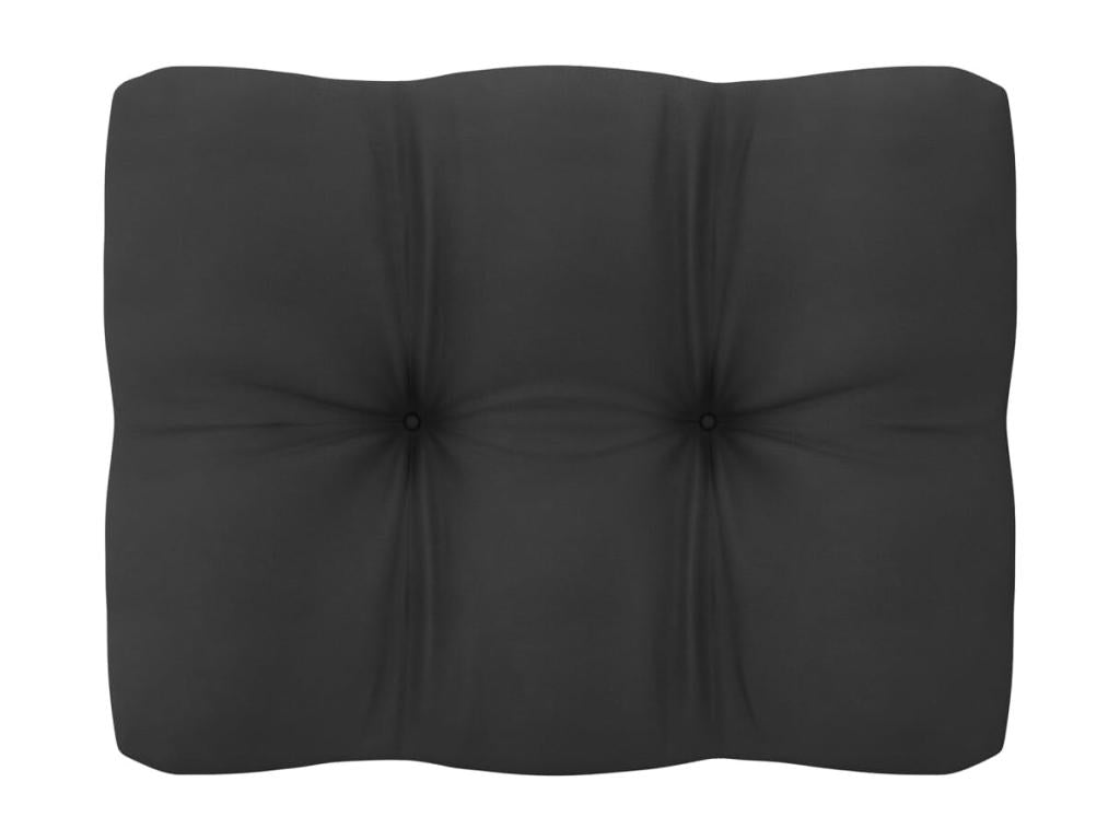 9-piece garden furniture set with cushions. Solid pine wood.