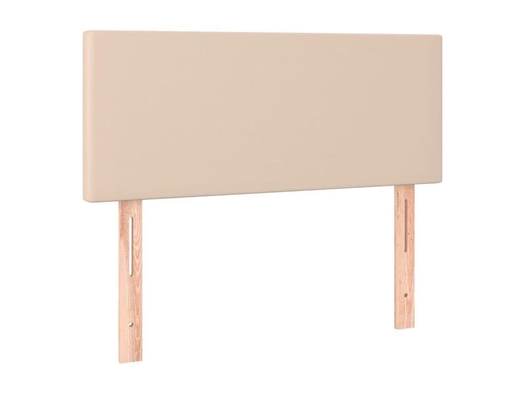 Upholstered divan bed with Cappuccino mattress 90x200 cm 03388WEJE