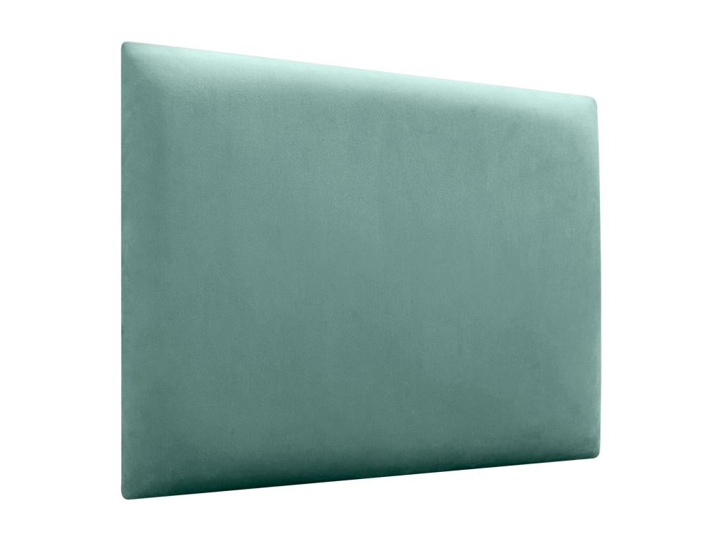 Homelumiere Upholstered Headboard in Quality Velvet, Homelumiereérieure composed of interchangeable self-adhesive panels for bedroom, turquoise, 200 cm