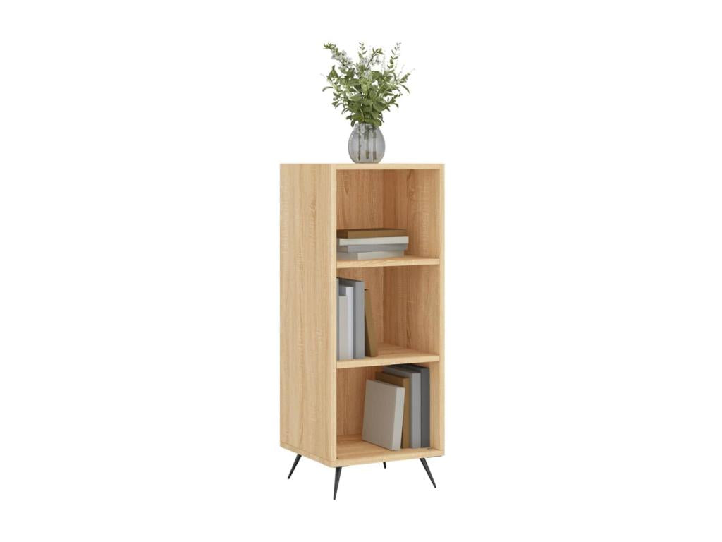 Homelumiere oak shelving unit, 34.5x32.5x90 cm, engineered wood