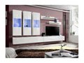 Fly II 320cm White Designer Wall-Mounted TV Unit
