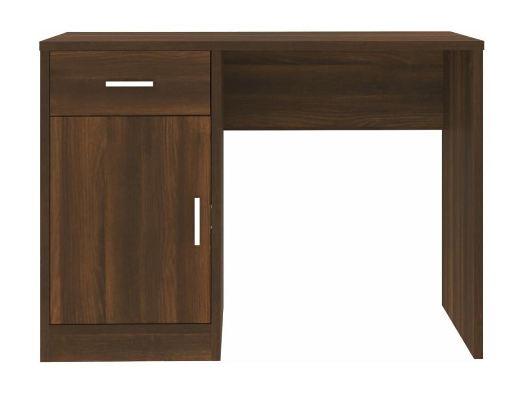 Brown desk/workstation, 100x40x73 cm, 02 0023452