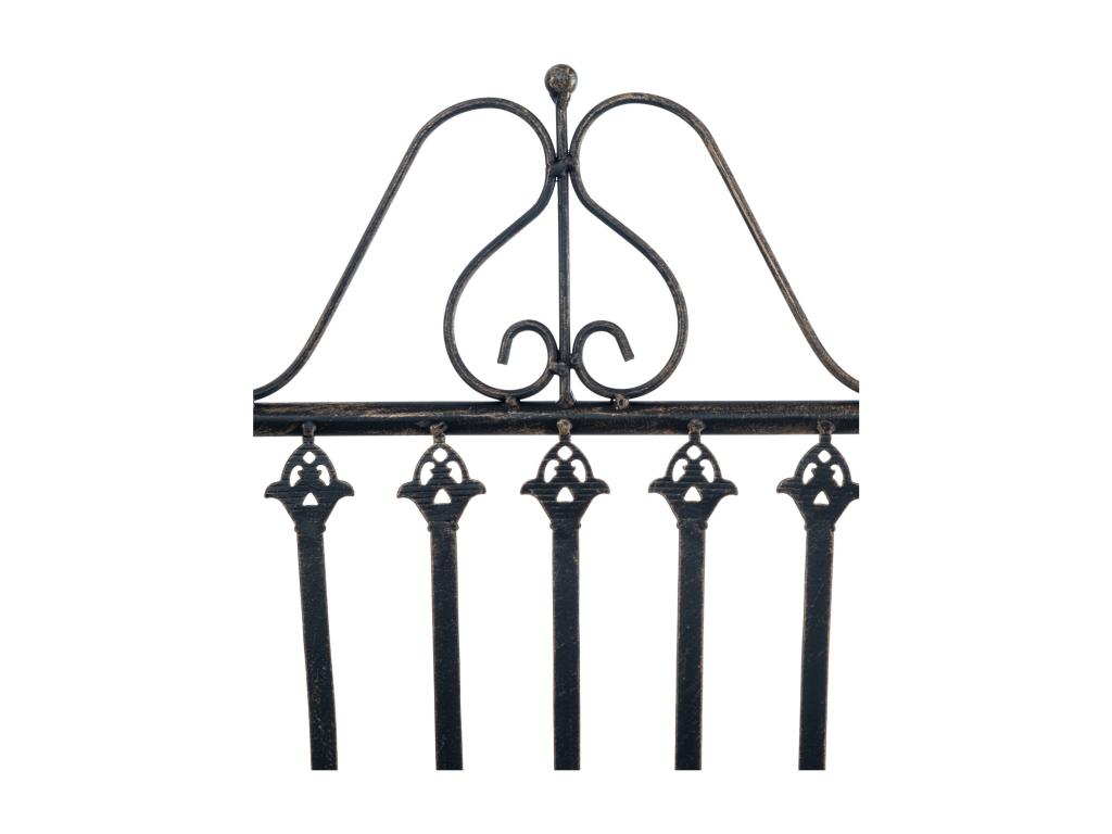 Garden chairs - Metal / Metal - Bronze - Homelumiere