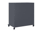 Anthracite sideboard 68.5x39x72 cm steel 18109SIPC