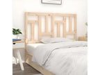 Headboard 125.5x4x100 cm Solid pine wood
