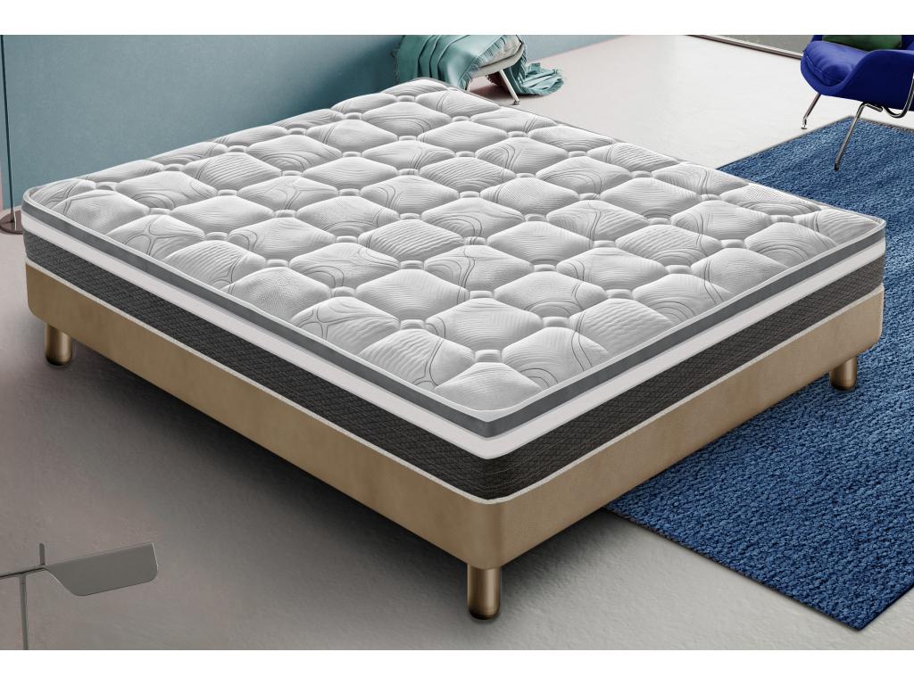 135x190 cm memory foam mattress - high density - reversible - 20 cm thick