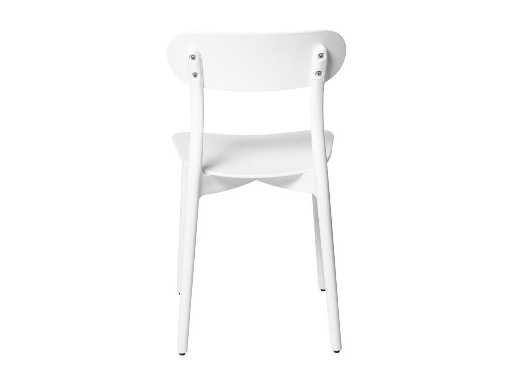 Delimoa modern design chair in polypropylene – Ideal for the kitchen – White 46263XCMO