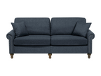 OTRA 3-Seater Sofa in Dark Grey Fabric