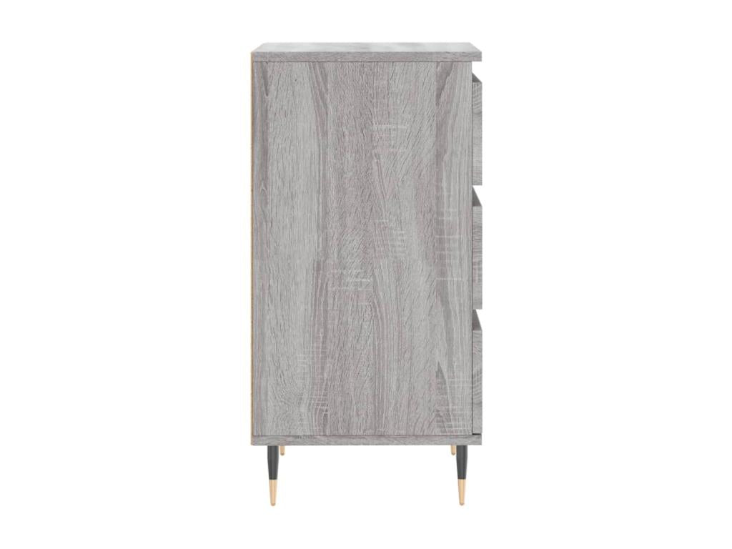 Homelumiere grey sideboard 40x35x70 cm engineered wood