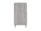 Homelumiere grey sideboard 40x35x70 cm engineered wood