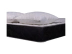 Luxury foam mattress - 160x200 and 2 memory foam comfort pillows 60x60cm - foam - 24cm