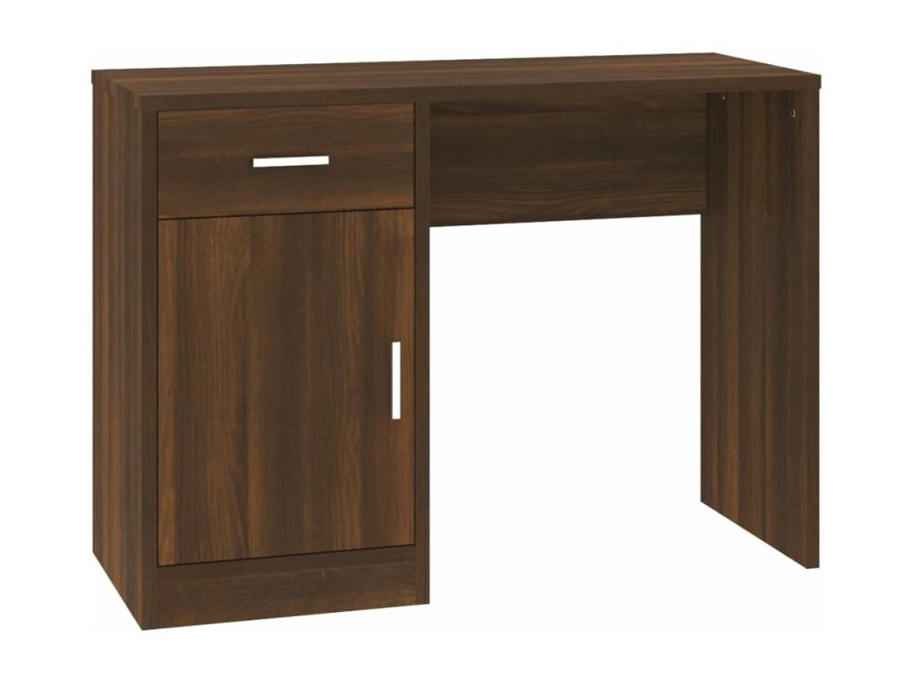 Brown desk/workstation, 100x40x73 cm, 02 0023452