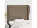 Homelumiere Headboard with Wings 83x23x118/128 cm Fabric