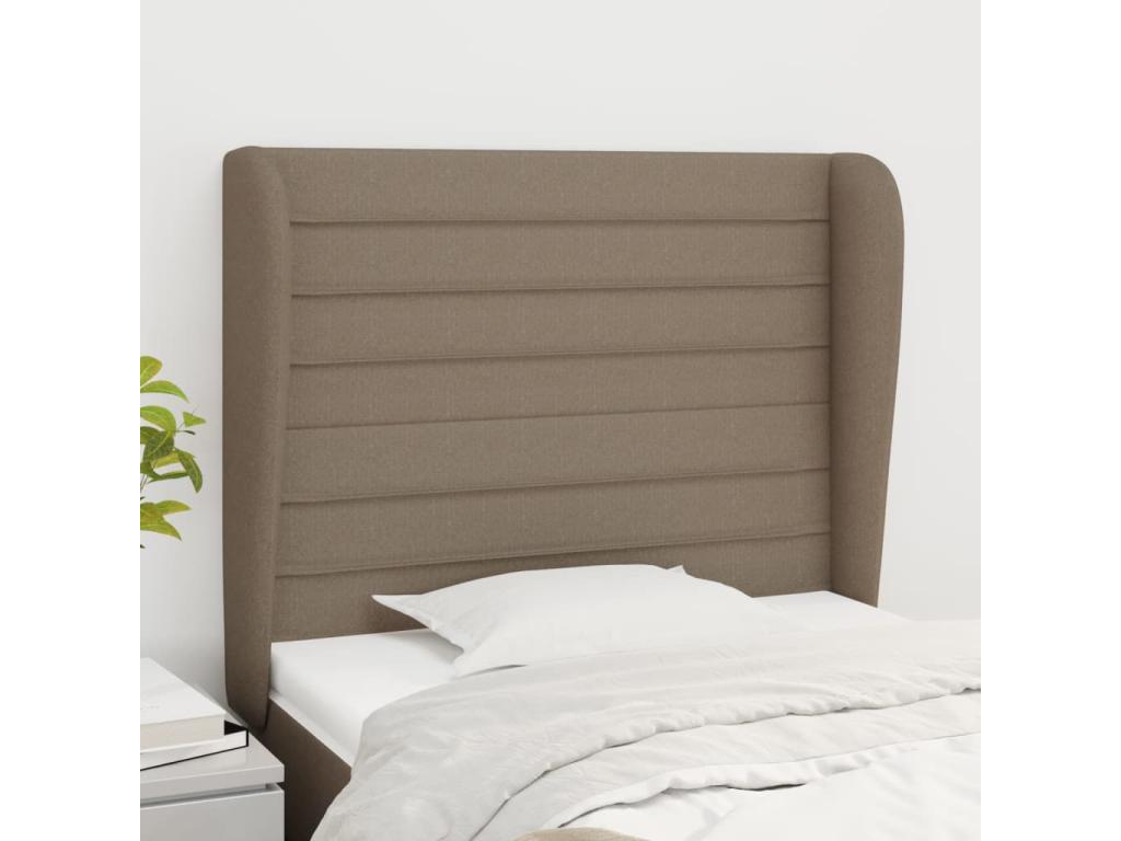 Homelumiere Headboard with Wings 83x23x118/128 cm Fabric