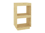 Bookcase 40x35x71 cm solid pine wood