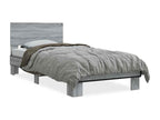 Homelumiere grey bed frame without mattress 100x200 cm