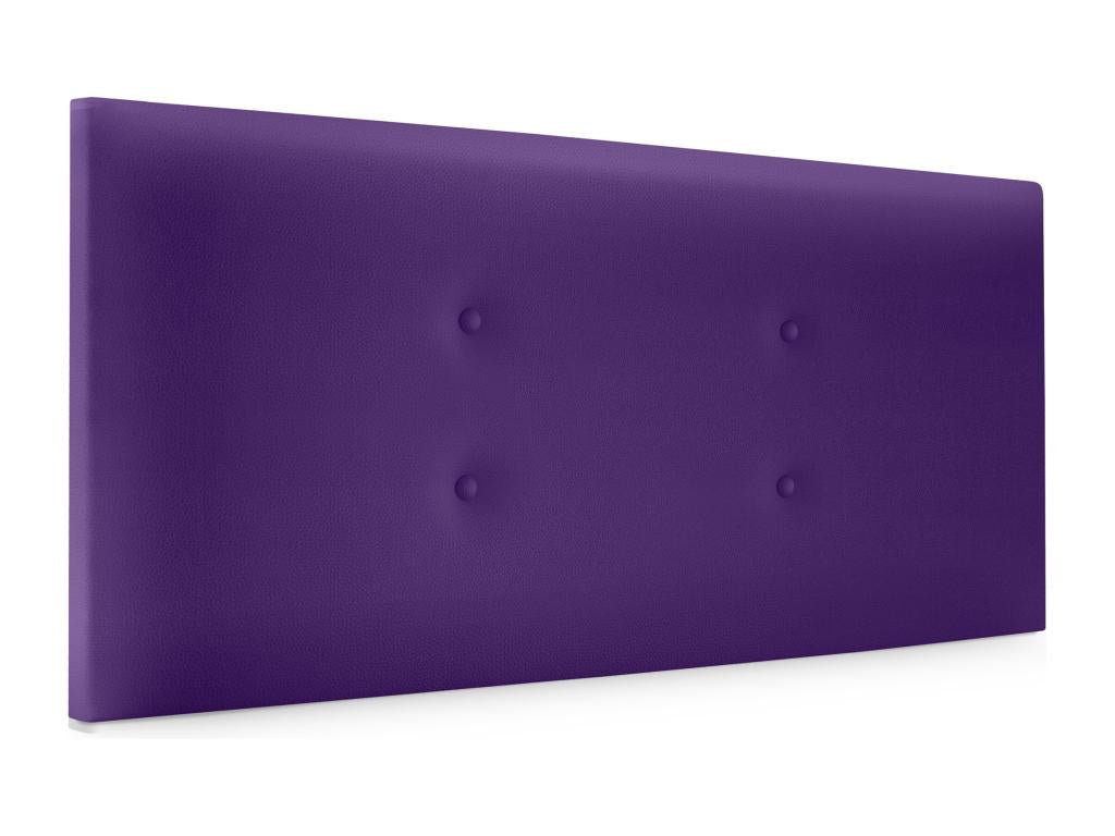 Homelumiere Faux Leather Headboard with 2 Buttons, 90x50cm, Fits 80/90cm Beds - Homelumiere