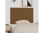 Wall-mounted headboard, honey brown, 140x3x90 cm, solid pine wood
