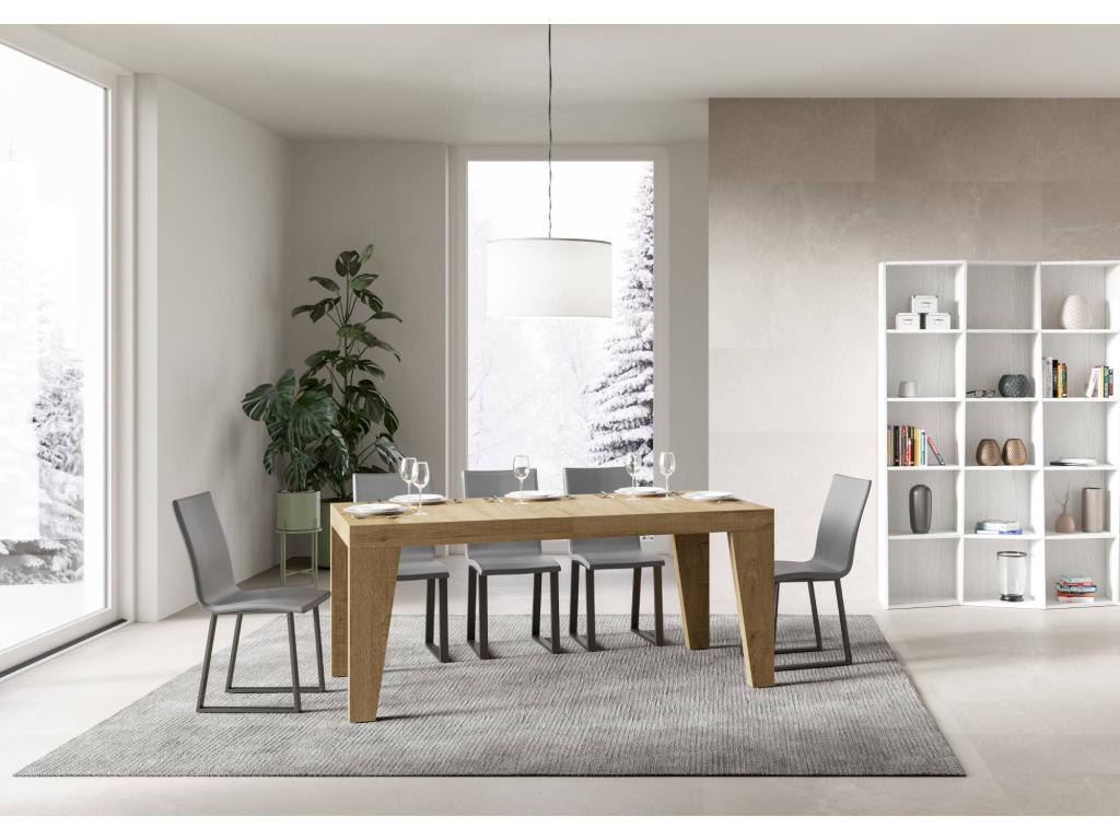 Homelumiere Premium Extendable Table 90x180/284 cm Natural Oak