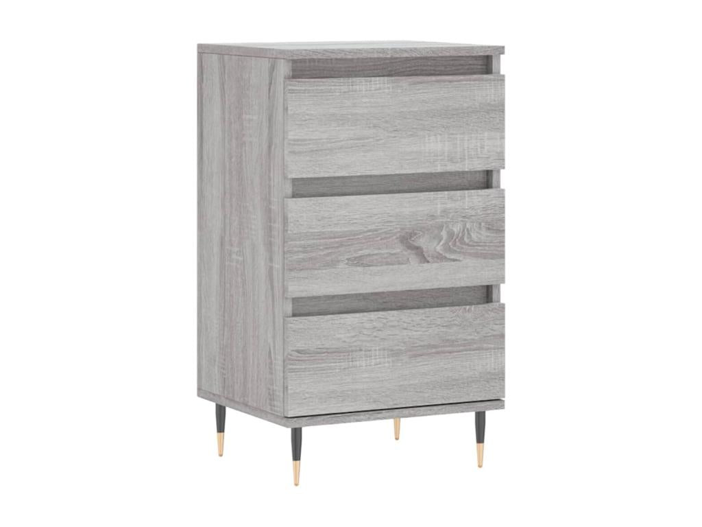 Homelumiere grey sideboard 40x35x70 cm engineered wood