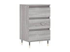 Homelumiere grey sideboard 40x35x70 cm engineered wood