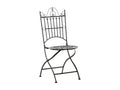 Garden chairs - Metal / Metal - Bronze - Homelumiere