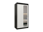 Homelumiere T2 Sliding Door Wardrobe 200/100/62 2 Doors Black/White