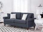 OTRA 3-Seater Sofa in Dark Grey Fabric
