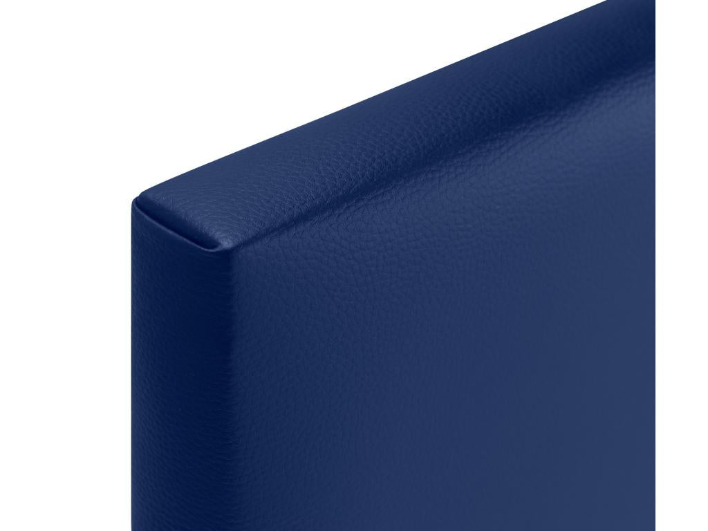 Homelumiere Faux Leather Headboard with Buttons 135x50cm for 120/135cm Beds - Blue