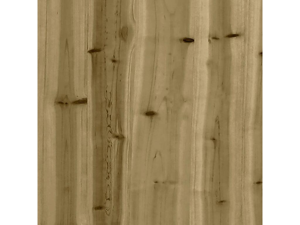 3-piece garden furniture set made of impregnated pine wood