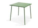 Delimoa 32668LRIJ bistro garden table and 2 chairs in green steel