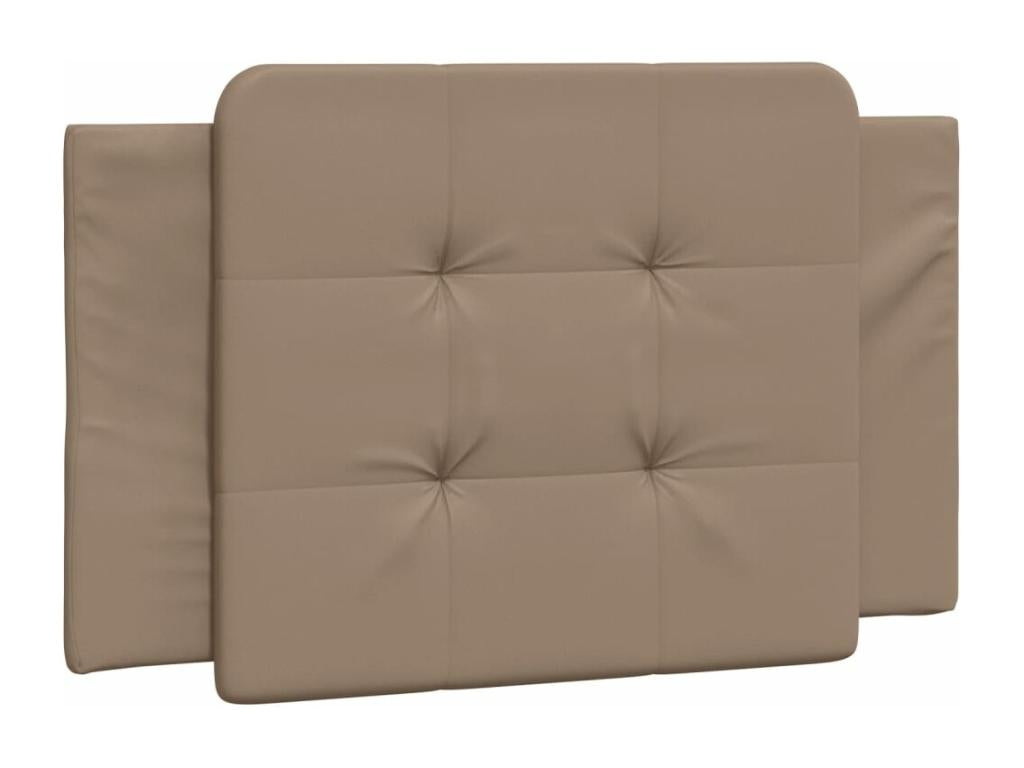 Cappuccino headboard cushion, 90 cm, faux leather