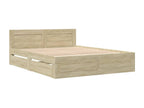 Homelumiere oak bed frame headboard (without mattress) 150x200 cm