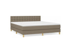 Homelumiere bed base with Homelumiere 160x200 fabric mattress