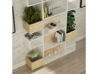 9-shelf unit, 120 cm wide - Homelumiere