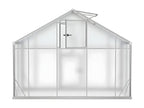 Homelumiere aluminum polycarbonate garden greenhouse with door and window