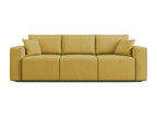 Homelumiere Sofa with 3 Pull-Out Seats in Soft Waterproof Fabric T02 245 cm Yellow