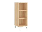 Homelumiere oak shelving unit, 34.5x32.5x90 cm, engineered wood
