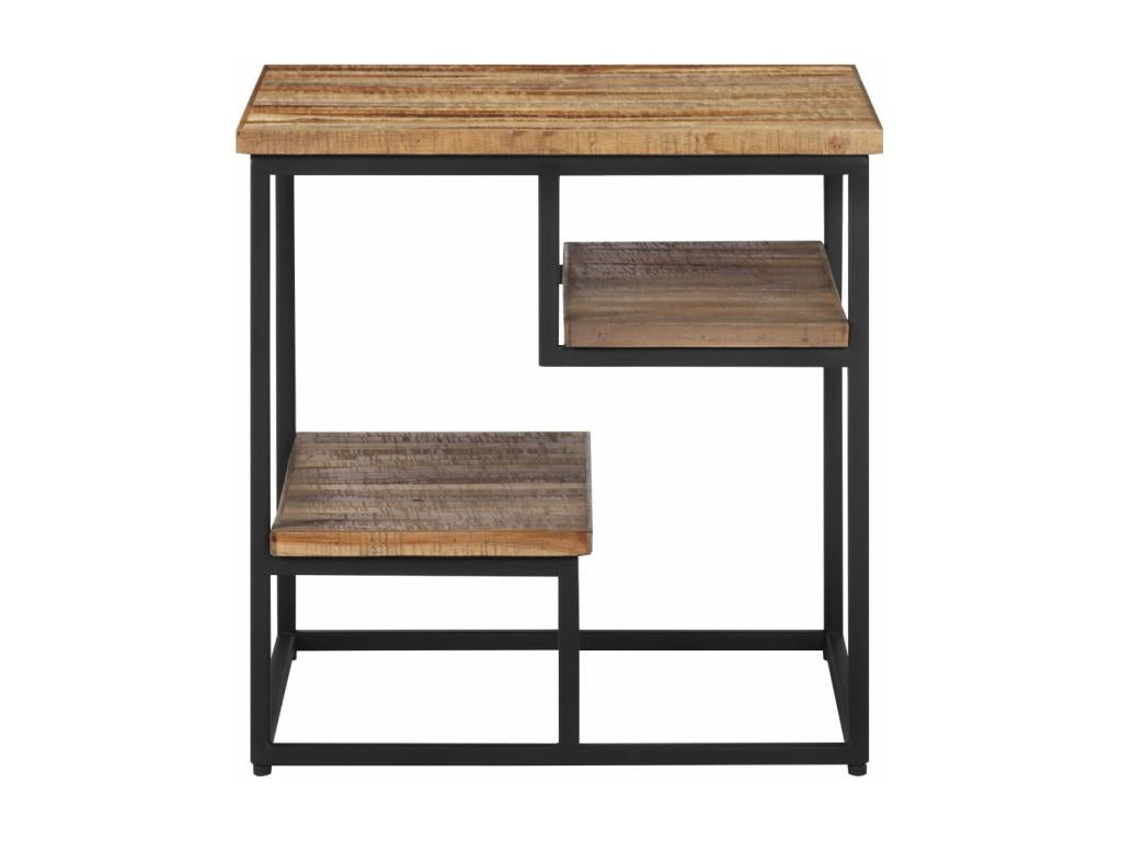 Side table 50x50x50 cm solid reclaimed teak 12924SAGC